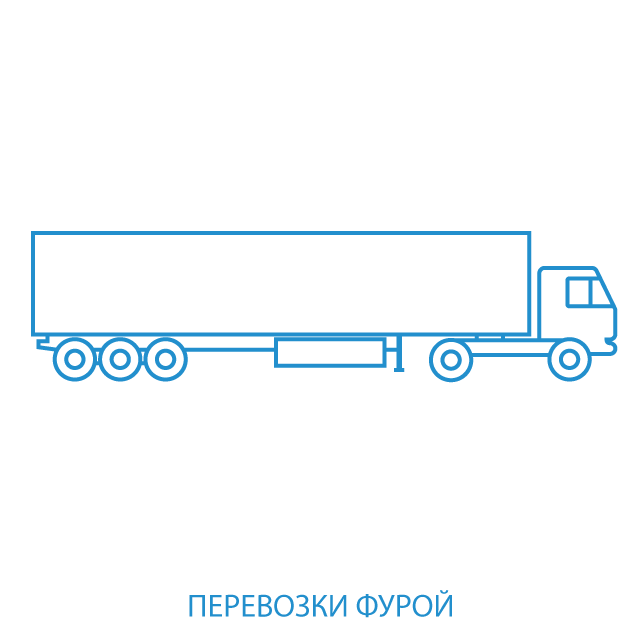 изображение автомобильной доставки груза фурой
