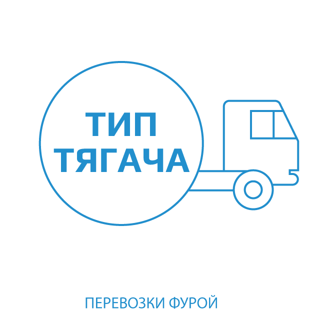 изображение типов тягачей используемых при авто доставке