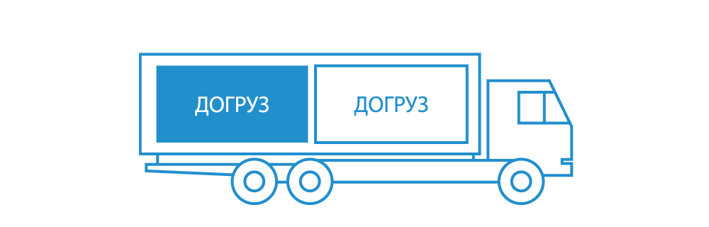 изображение перевозки догрузом