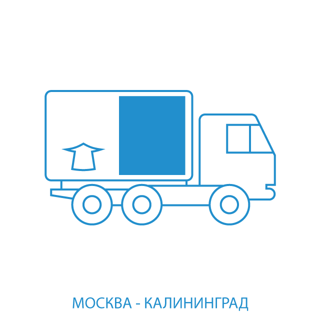 изображение попутной отправки груза в Калининград из любой точки России