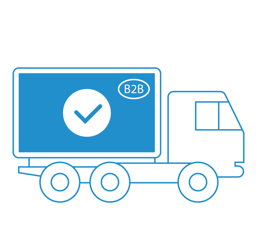 изображение разовой перевозки товара b2b