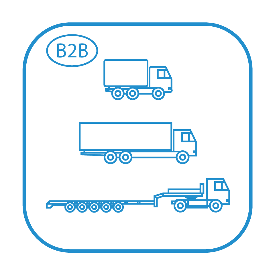 изображение выбора фуры и трала для перевозки груза b2b